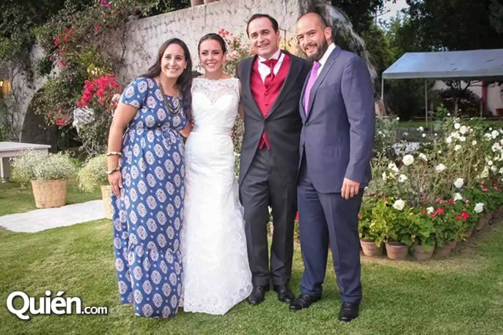 Andrea De Uriarte,Andrea Martínez Tron,Juan Ignacio Peña Espina y José Pablo Garza