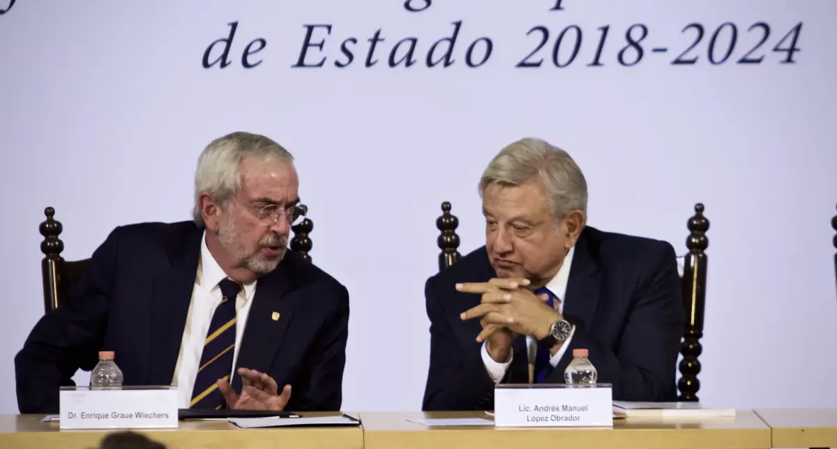 AMLO y Graue