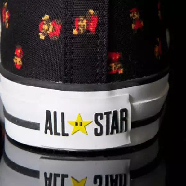 La estrella de Converse también se ‘convirtió’ en un personaje del juego de Mario Bros.