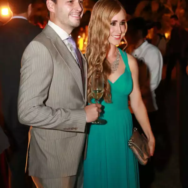 Eric del Río y Adriana Vargas