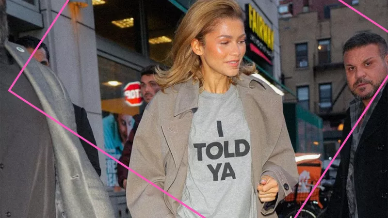 La historia detrás de la playera "I told Ya" que Zendaya usa en Desafiantes