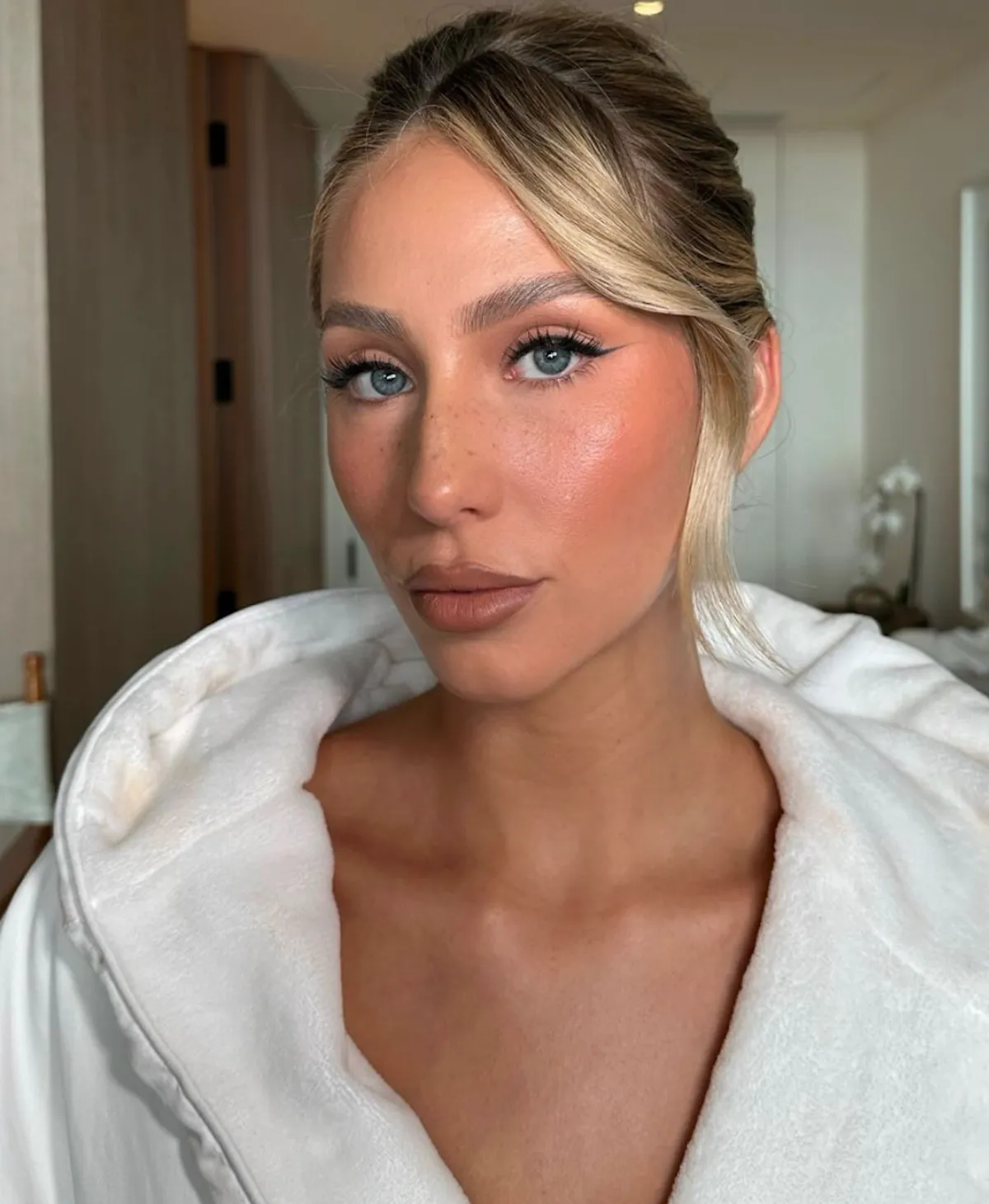 maquillaje naranja 