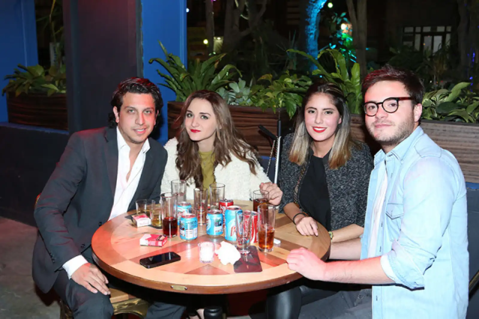 Carlos Beristain, Pamela Ponton, Paola Martínez y Martín Valdés
