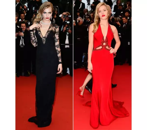 Cara Delevigne y Georgia Jagger deslumbraron a los asistentes de la inauguración del Festival de Cannes y la premiere de Great Gatsby.