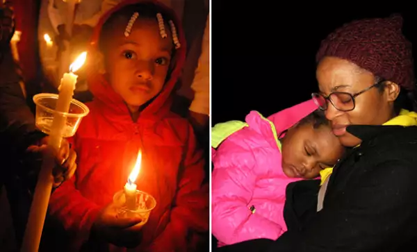 Desde que está internada, algunos fans de Whitney se han reunido para pedir por la pronta recuperación de Bobbi.