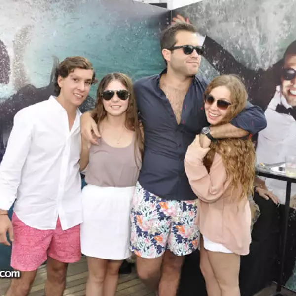 Andrés González, Paloma Amutio, Luis Villalobos y Pau Amutio