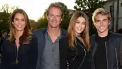 Cindy Crawford, Rande Gerber, Kaia Gerber y Presley Gerber 