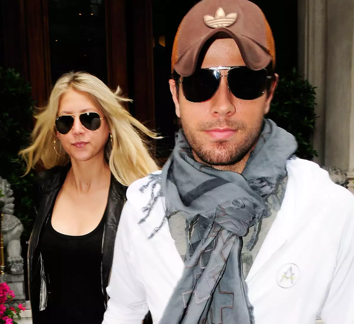 Enrique Iglesias y Anna Kournikova