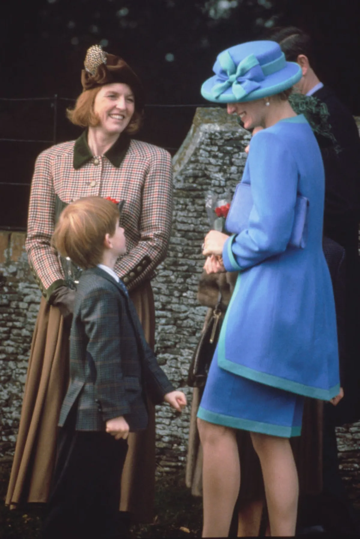 Sarah, duquesa de York, príncipe Harry y Diana, princesa de Gales