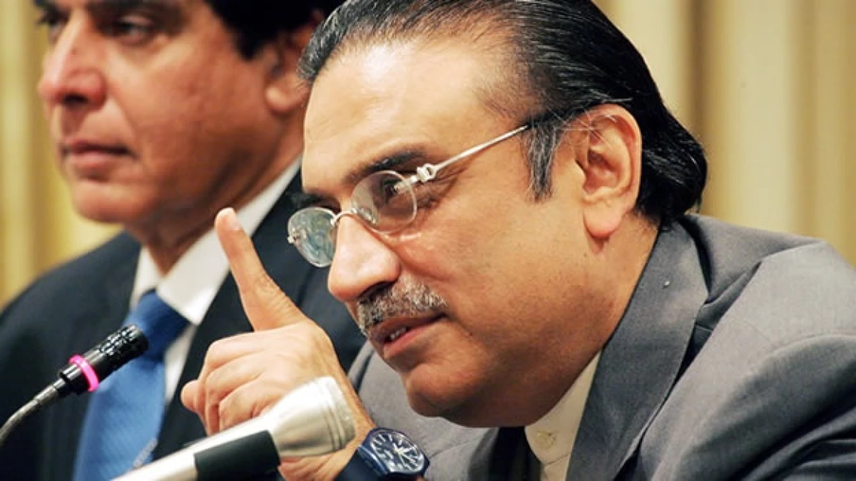 El presidente de Pakistán en conferencia de prensa