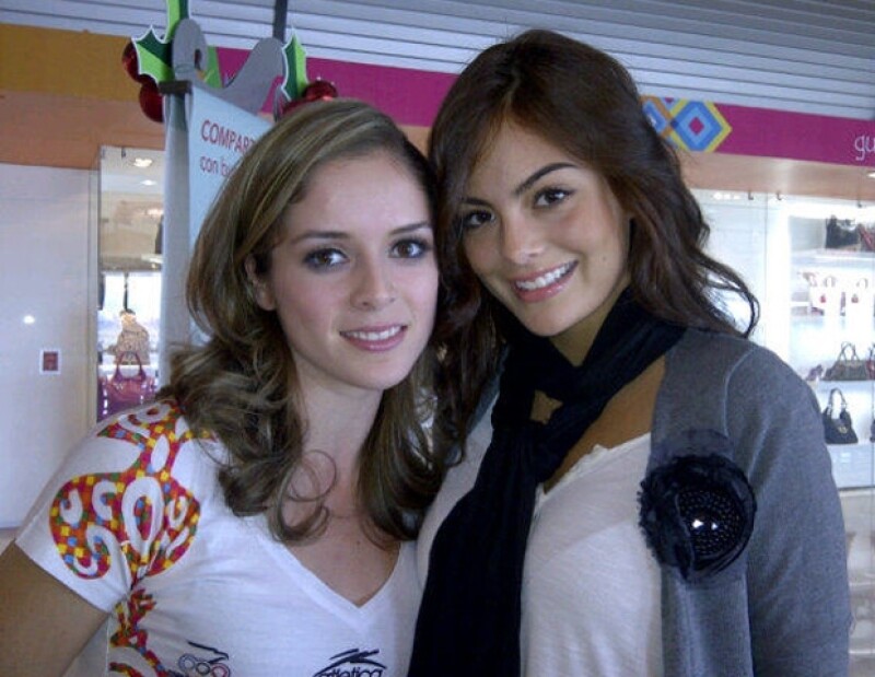 Cynthia Valdez y Ximena Navarrete.