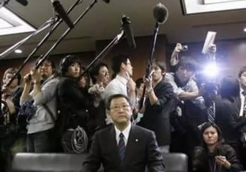 El presidente de Toyota Motor Corp, Akio Toyoda, en conferencia de prensa.  (Foto: Reuters)