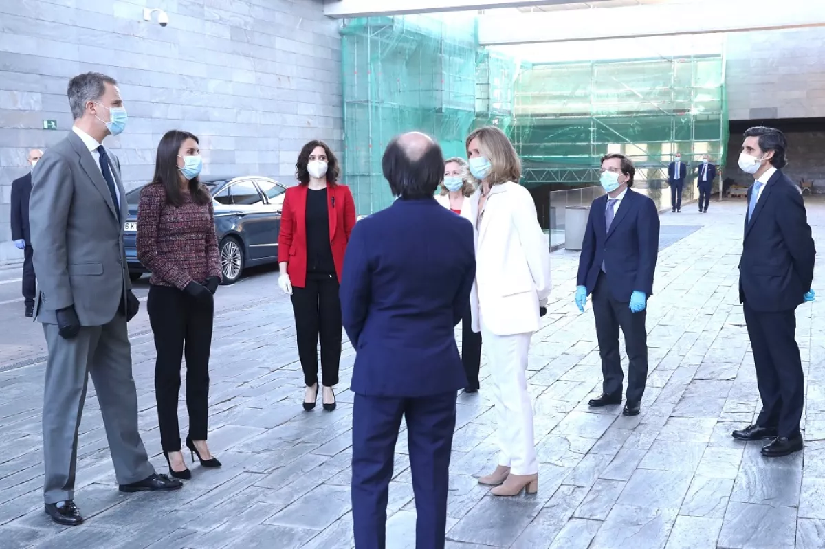 Rey Felipe VI y la reina Letizia 