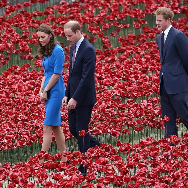 Harry, Kate, William