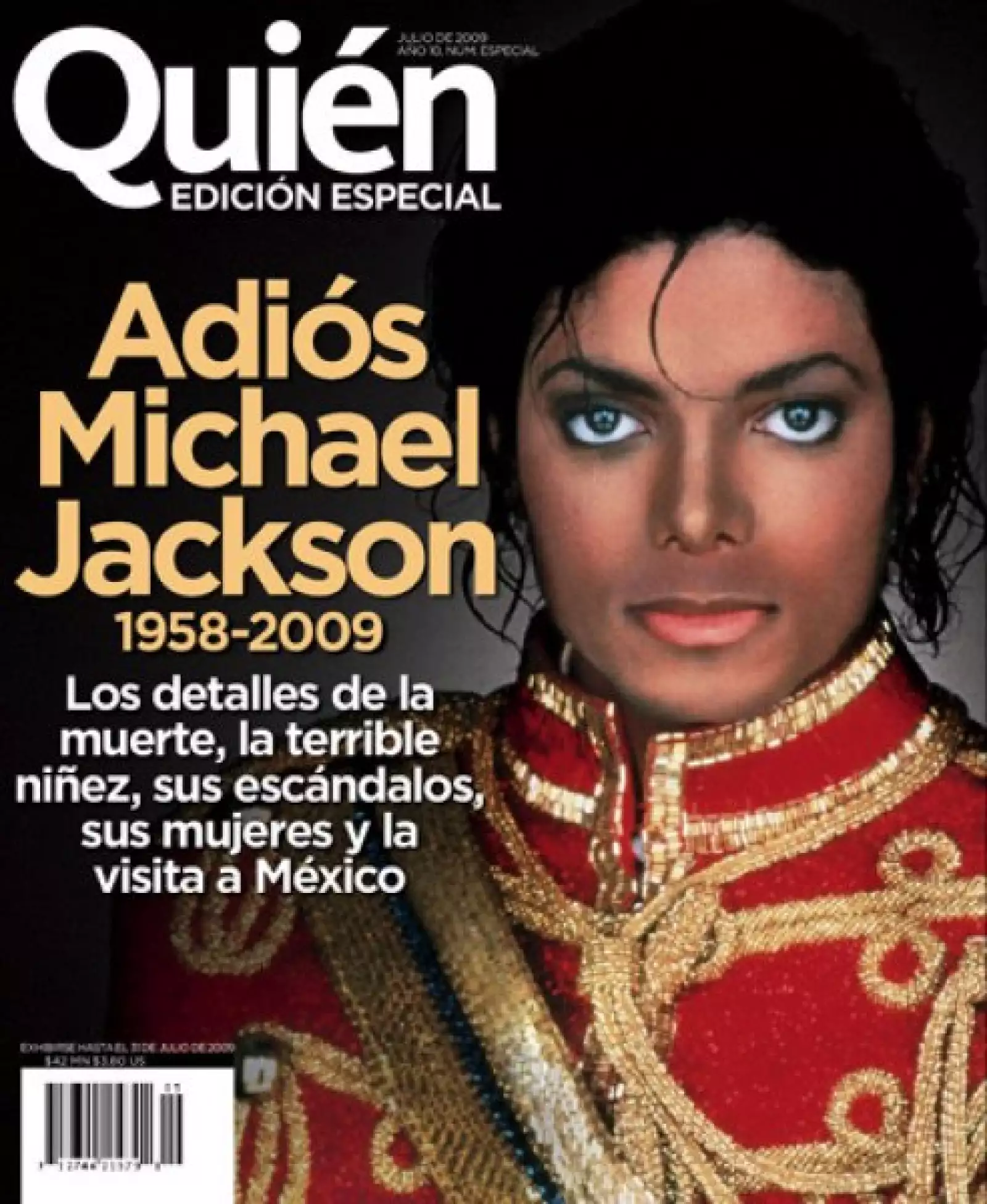 Quién fue la primera revista mexicana en lanzar un especial de la vida y trayectoria de Michael Jackson.