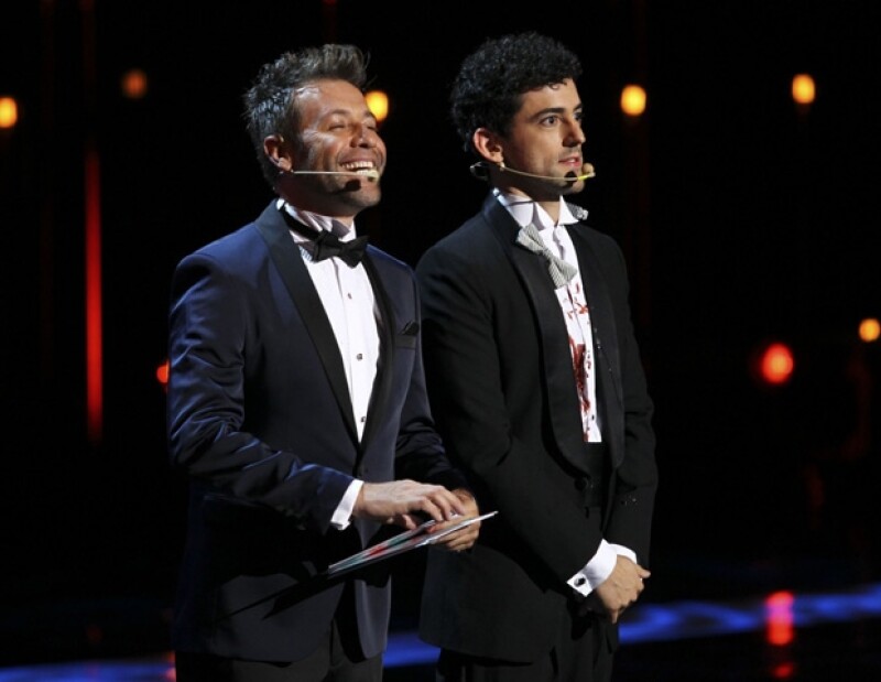 Juan Manuel Bernal y Luis Gerardo Méndez tuvieron buena química en su papel de presentadores.