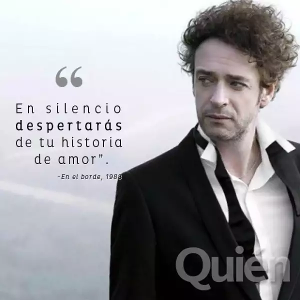 10 frases de amor y pasión de Gustavo Cerati