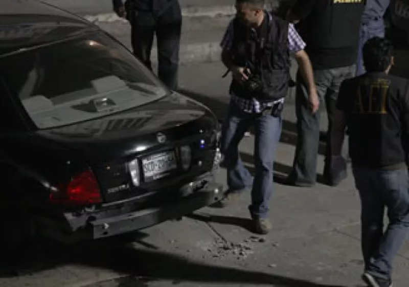 Una granada estalló el lunes en Monterrey hiriendo a cinco personas. (Foto: Notimex)
