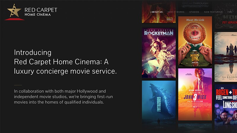 Red Carpet Home Cinema