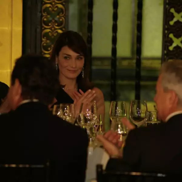 Cena Sarkozy en Palacio Nacional