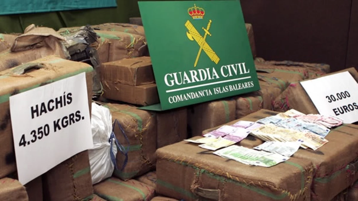 Autoridades españolas decomisan drogas africanas
