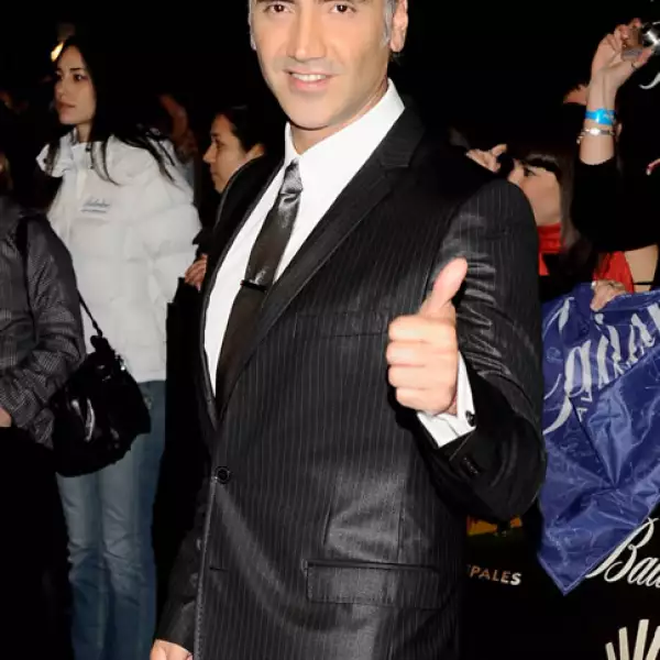 En 2009 en la entrega de los Premios 40 Principales.