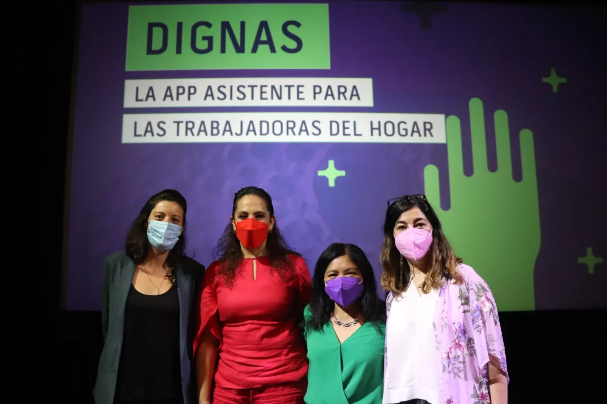 Dignas, la aplicación para trabajdoras del hogar