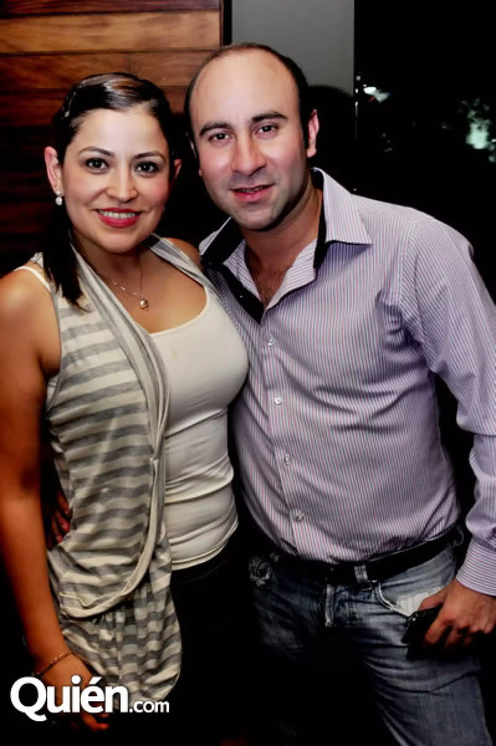 Nena Villarreal y Javier Flores