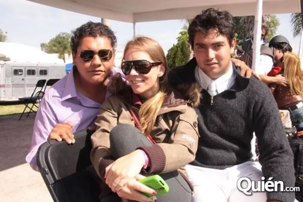 En Balvanera, Querétaro junto a Aauar Esquivel y Juan Carlos Álvarez.