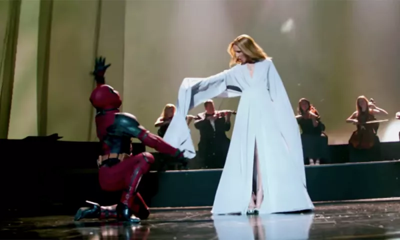 Deadpool y Céline Dion