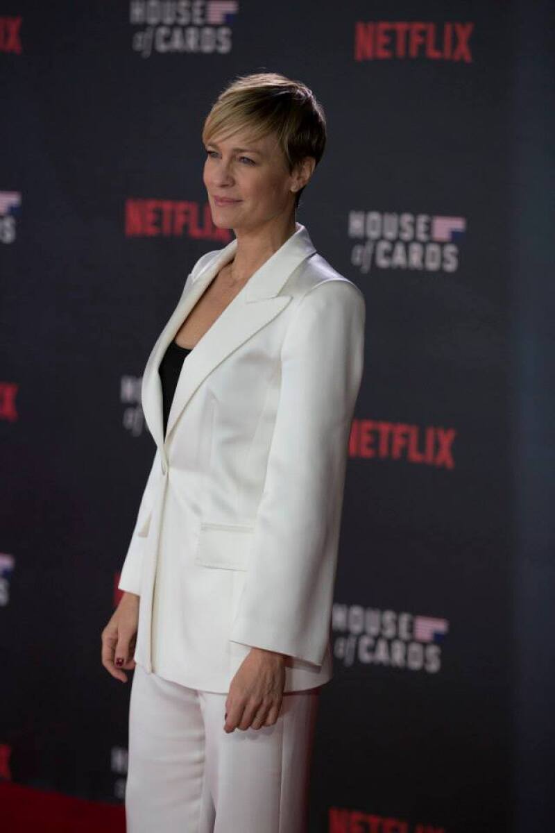 Fría y calculadora, así es el personaje de Robin en House of Cards.