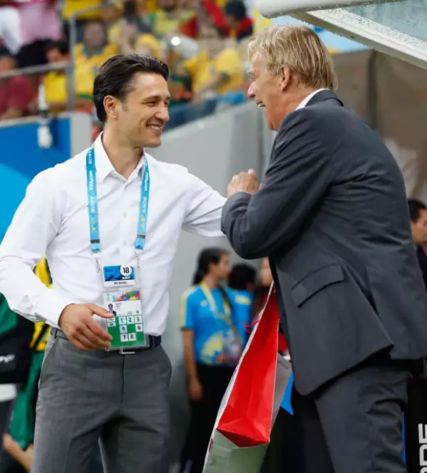 Niko durante el encuentro contra Camerún.