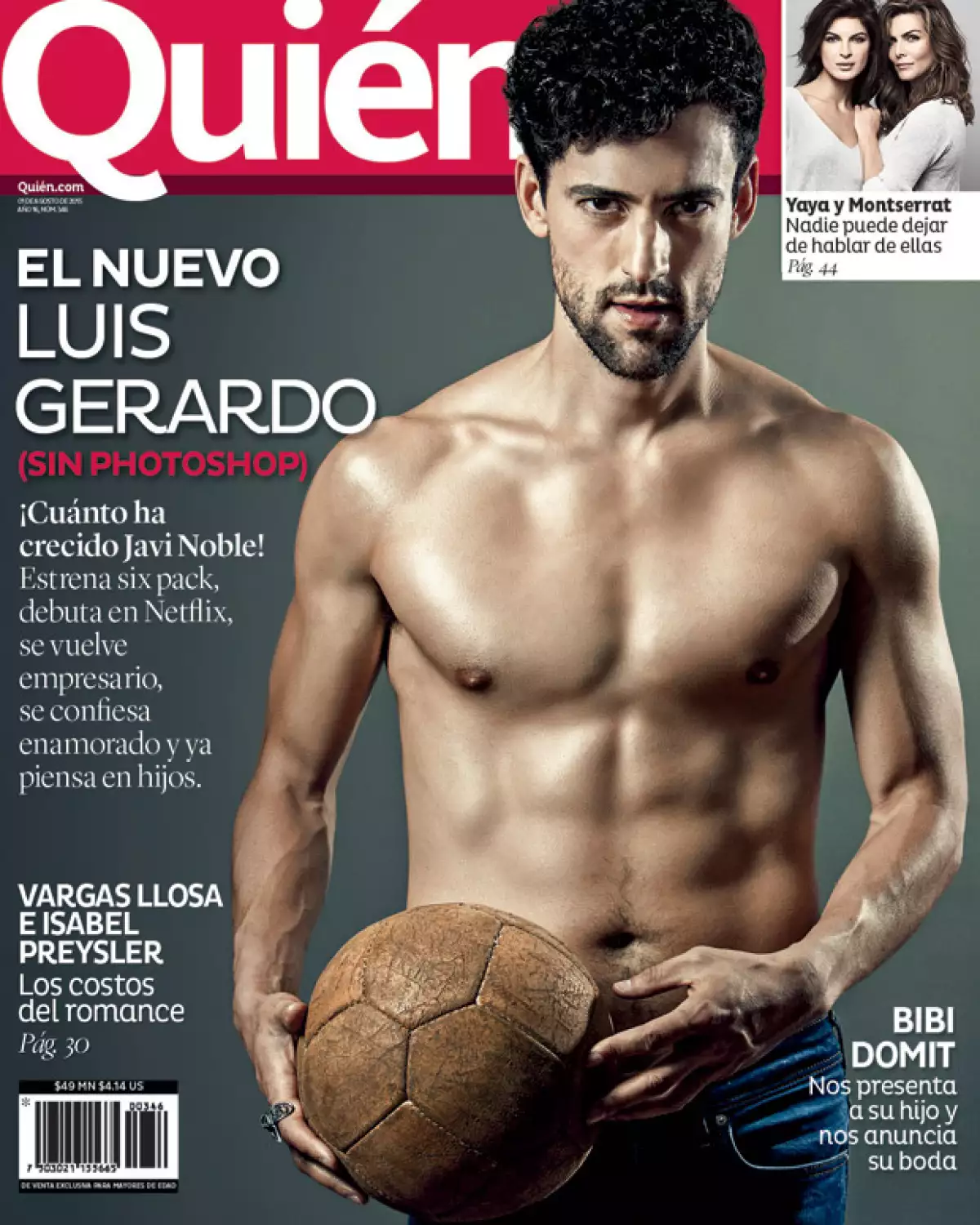 A unos días de debutar en la primera serie de Netflix en español, posa en nuestra portada como nunca lo habíamos visto y nos muestra cómo lo cambió el ejercicio. ¡Cuánto ha crecido Javi Noble!