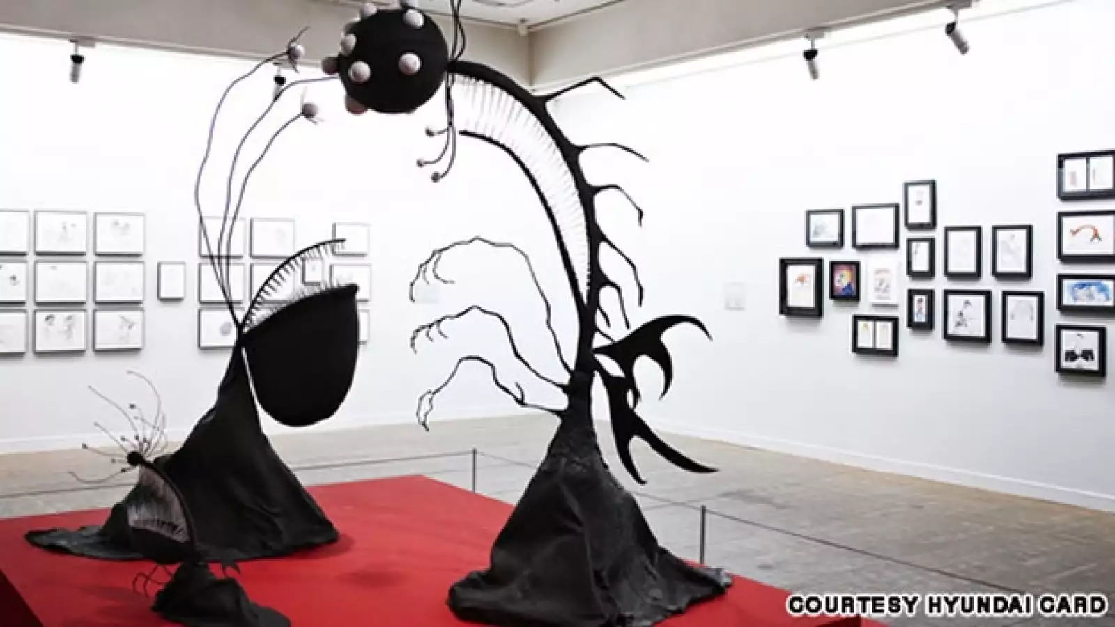 tim burton exposicion corea