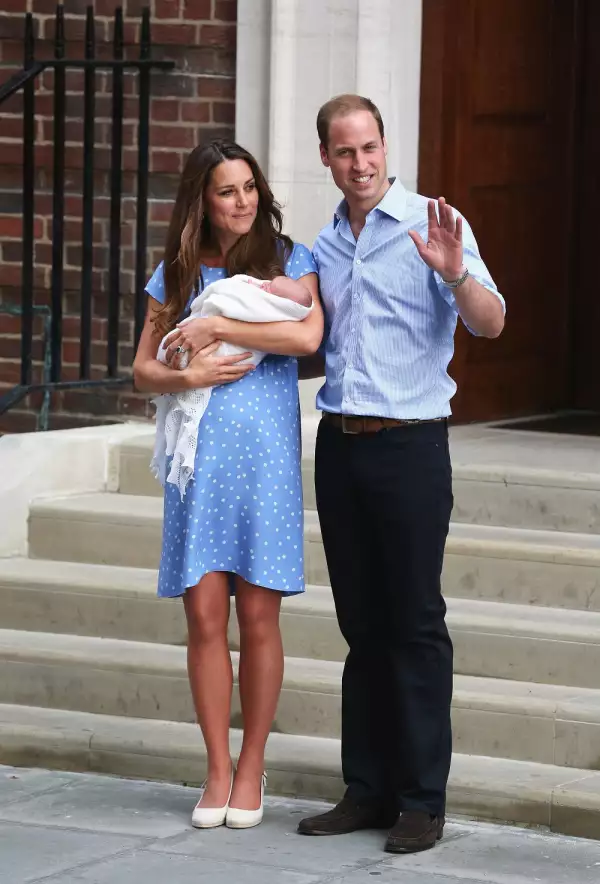 Kate Middleton, el príncipe George y el príncipe William