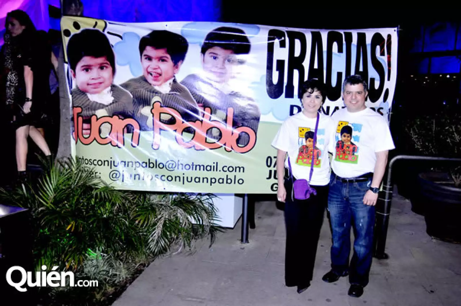 Marushja González de de la Garza y Rogelio de la Garza