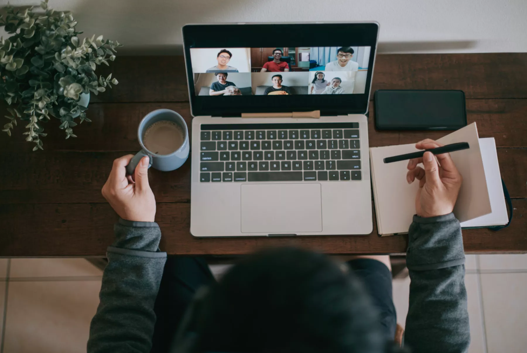 (Fotografía temática de Home Office)