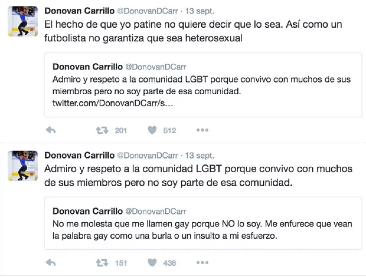 La respuesta que tuvo el patinador mexicano están dando la vuelta al mundo.