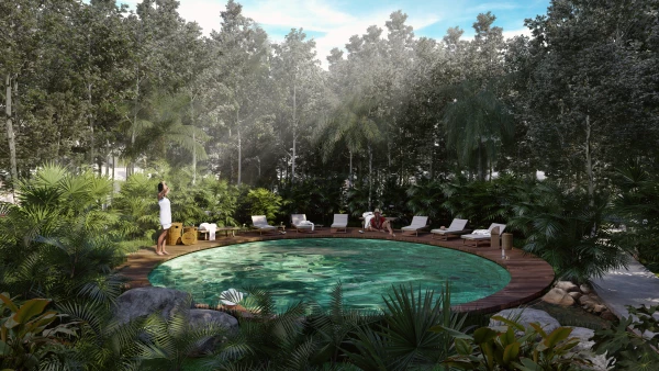 101 Park cenote alberca