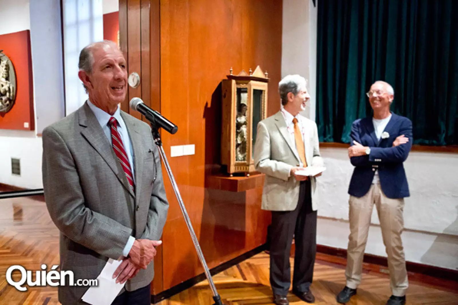 Rogerio Casas Alatriste, Héctor Rivero Borrell y Gijs Bakker