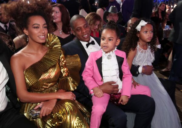  Solange Knowles, Jay-Z y Blue Ivy 