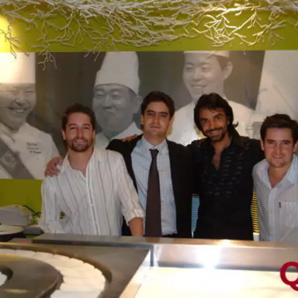 Eugenio Debez, Andrés Mier y Terán, Alfredo Mier y Terán, Carlos Mier y Terán