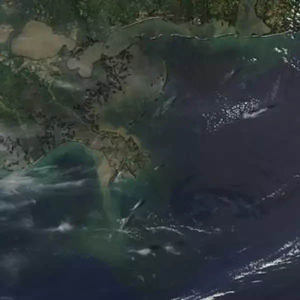 A travÃ©s de satÃ©lites de la NASA se observa el derrame