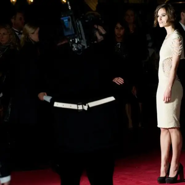 Keira Knightley en la premier de Never let me go.