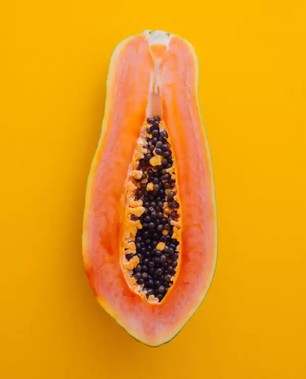 Mascarilla con papaya