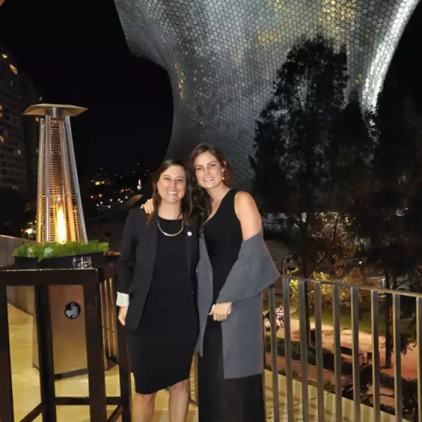 Laura Vieco y Alejandra Lanzagorta