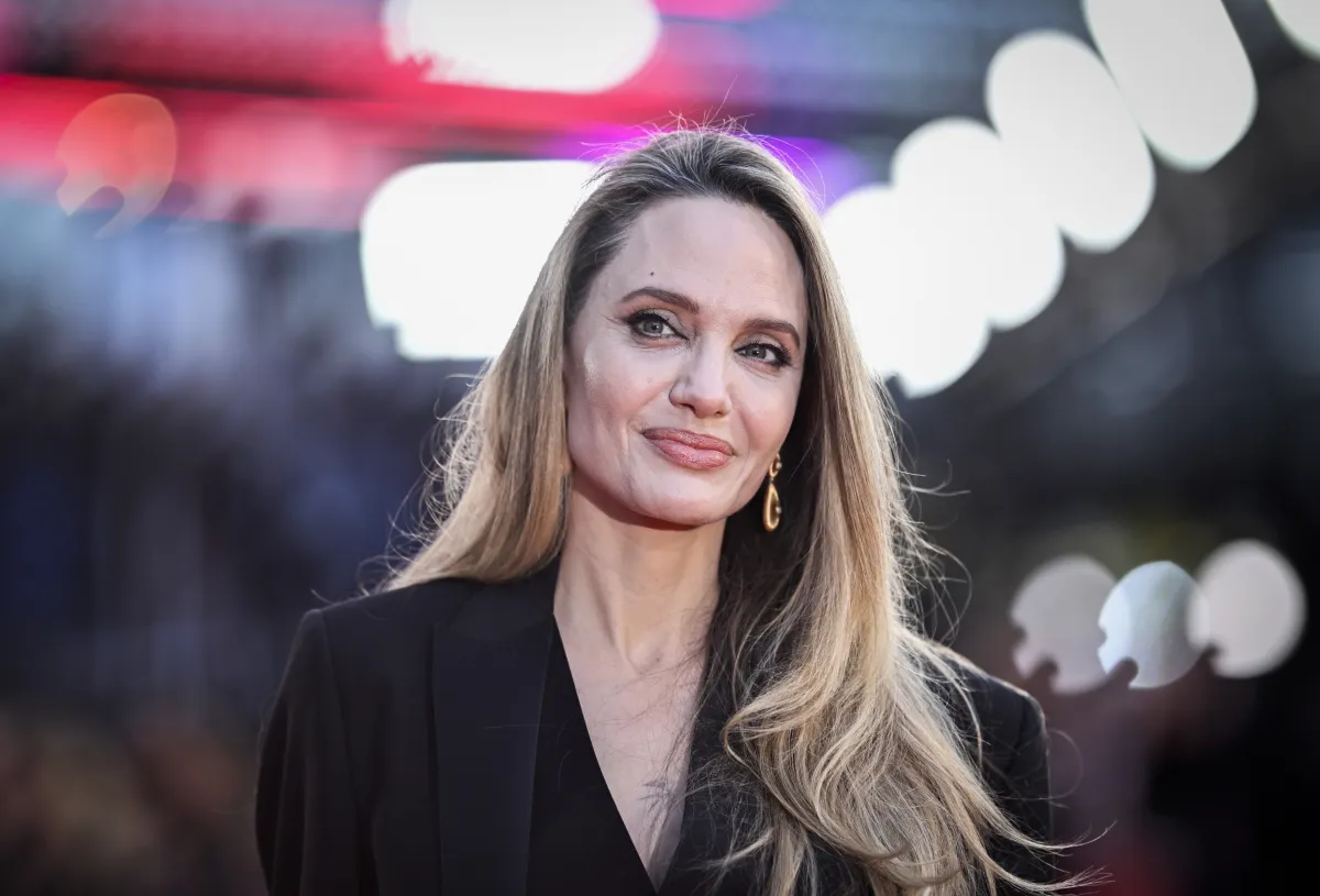 Angelina Jolie en el estreno de "Maria" en el London Film Festival