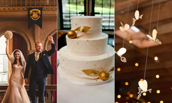Harry Potter se ha convertido en una gran inspiración para las bodas millenials.