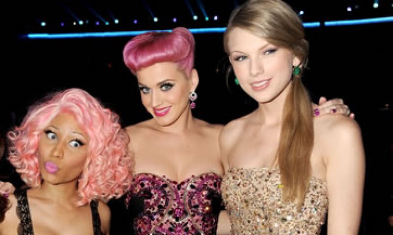 Taylor Swift Nicki Minaj Y Katy Perry Los Números