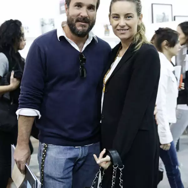 Fabián Ibarra y Dominika Paleta